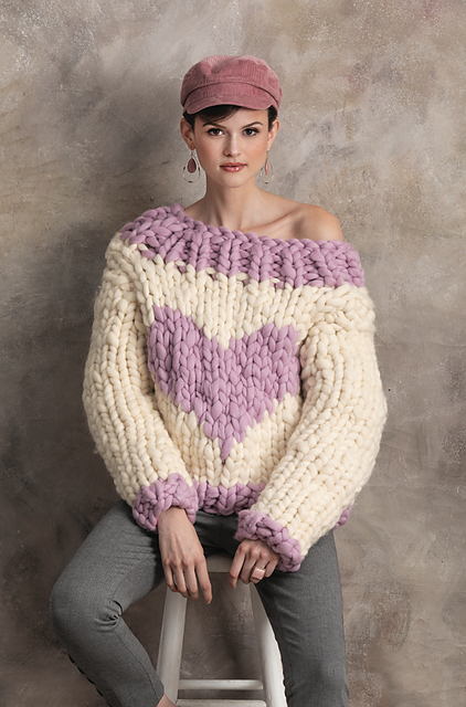 #12 Heart Pullover