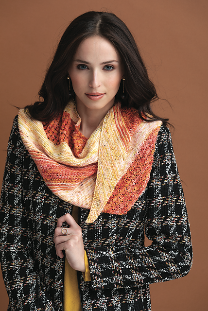 #18 Offset Triangle Shawl