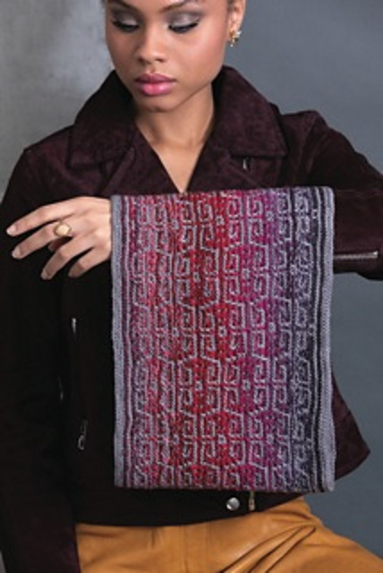 #05 Garter Mosaic Cowl