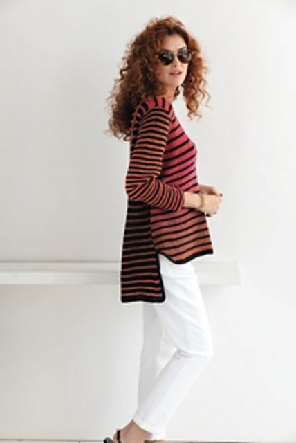#19 Striped Pullover