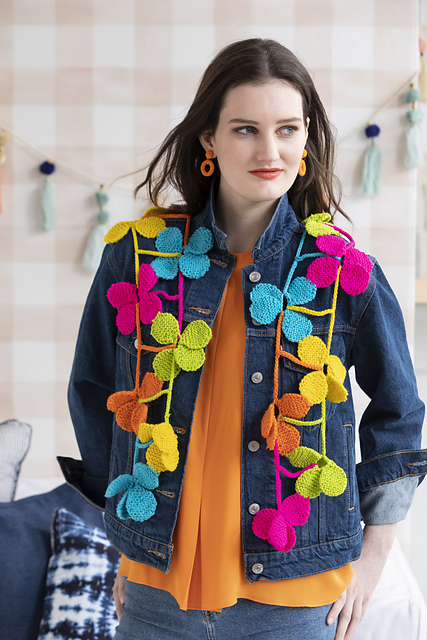 #16 String of Flowers Scarf