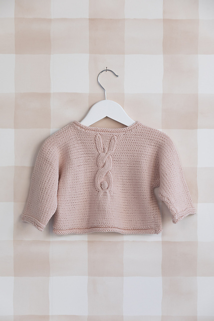 #24 Bunny-Cable Pullover