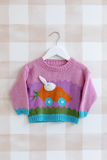#25 Carrot-Car Pullover