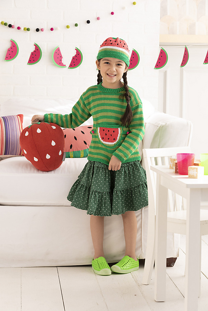 #27 Watermelon Pullover
