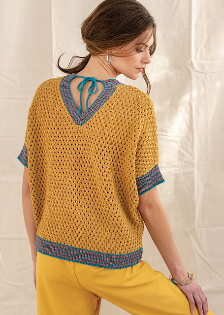 #16 Back Tied Bubble Top