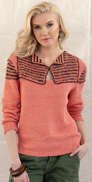#17 Patchwork Yoke Pullover