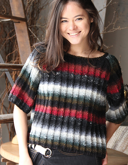 Cable Rib Pullover