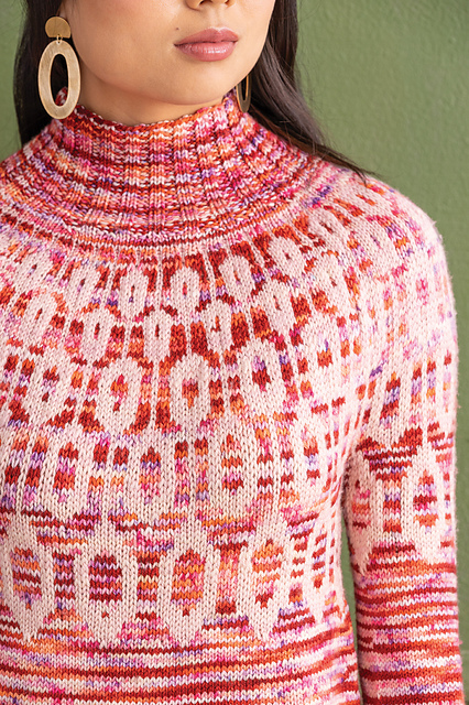 #10 Stranded Yoke Pullover