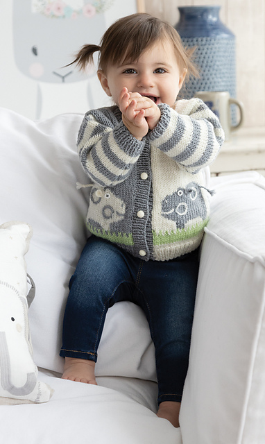 #08 Baby Hippo Cardigan