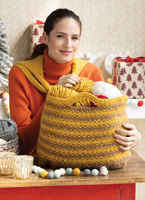 #31 Linen Stitch Basket