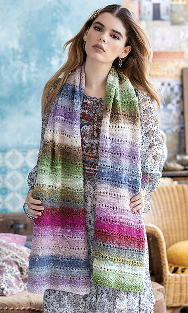 小物 Aime Leon Dore Eyelet Knit Scarf Slanted Eyelet Scarf (Knit) – Lion Brand Yarn