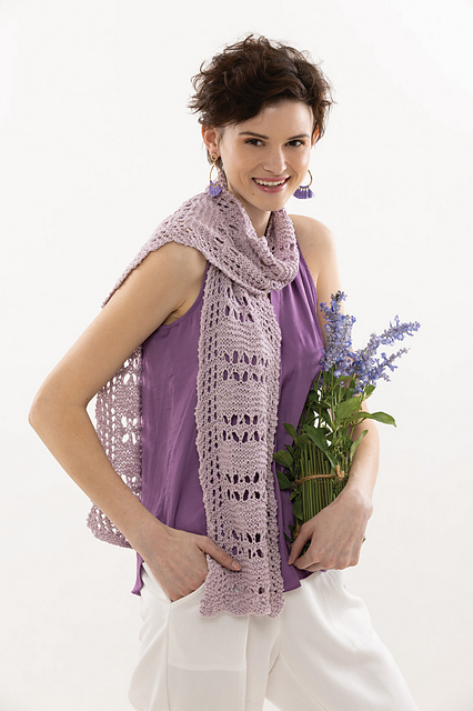 #18 Lace Edge Scarf
