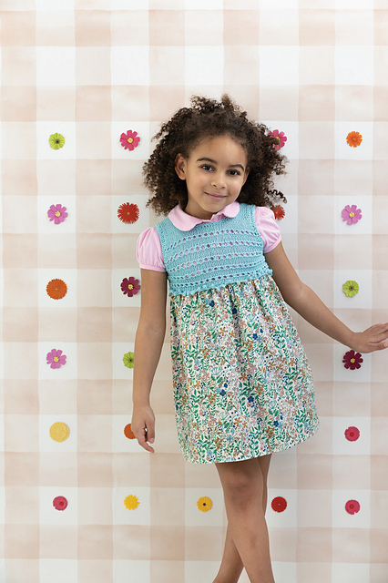 #27 Eyelet Topped Dress