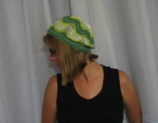 Wavy beret