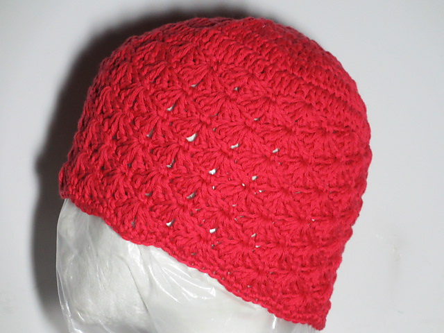 Shell Stitch Chemo Cap