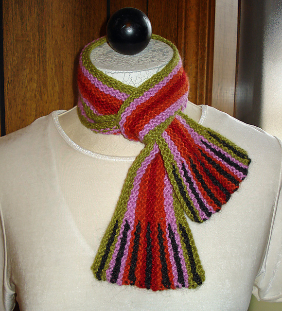 Striped Phynn Scarf