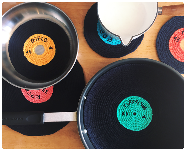 Vinyl Records Pots and Pans Saver