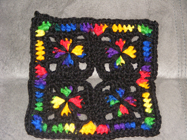 Framed Church Window 6-inch square