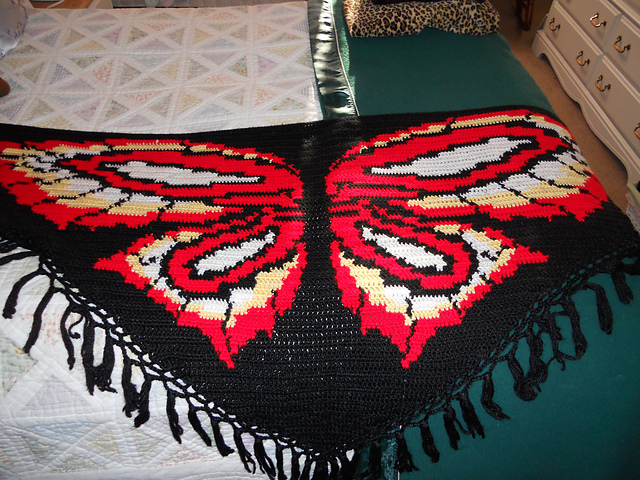 Butterfly Shawl