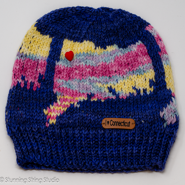 Connecticut Home is Where the Heart Is Hat