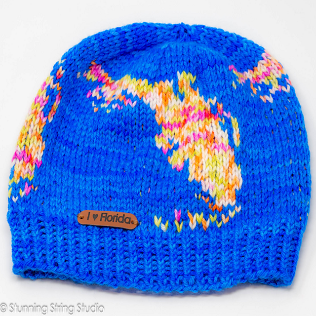 Florida Home is Where the Heart Is Hat