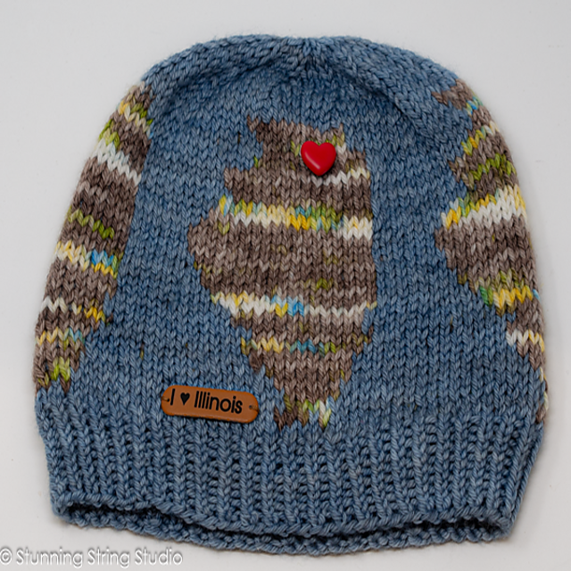 Illinois Home is Where the Heart Is Hat
