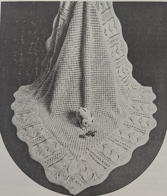 Lace-Knit Shawl