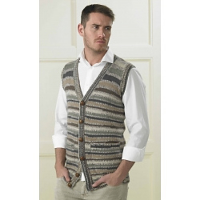 Bluefaced Leicester DK Men's Vests