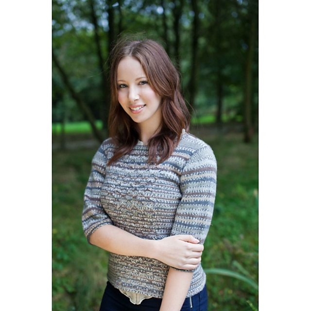 Cable Panel Sweater