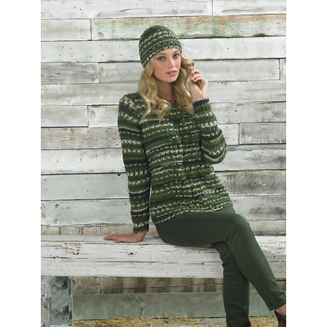 Polka Sweater and Hat
