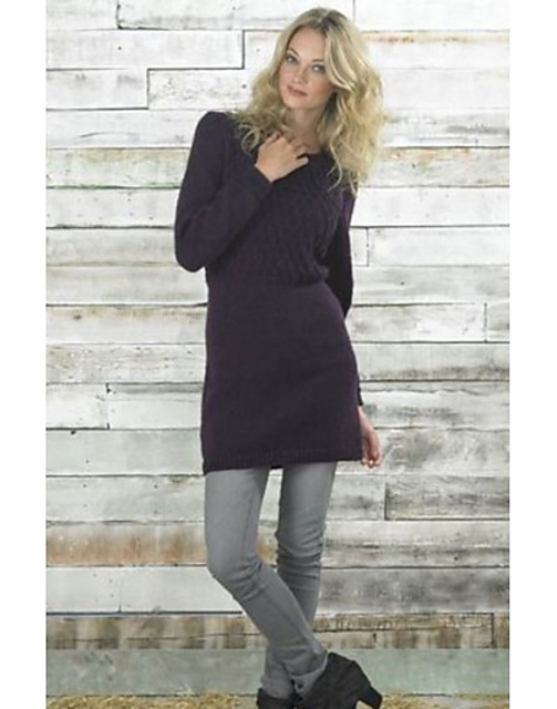 Cobnut Detail Sweater Dress
