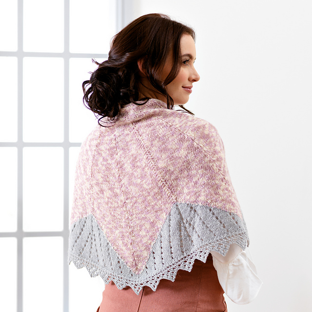 Wild Bloom Lace Shawl