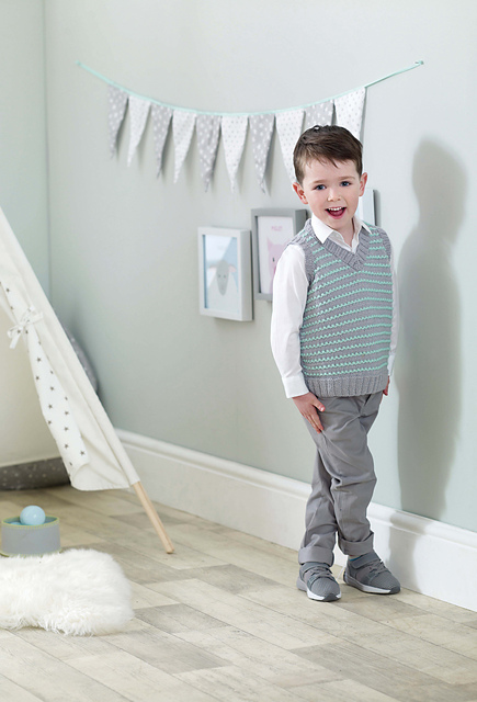 Charming Chap Slipover & Sweater