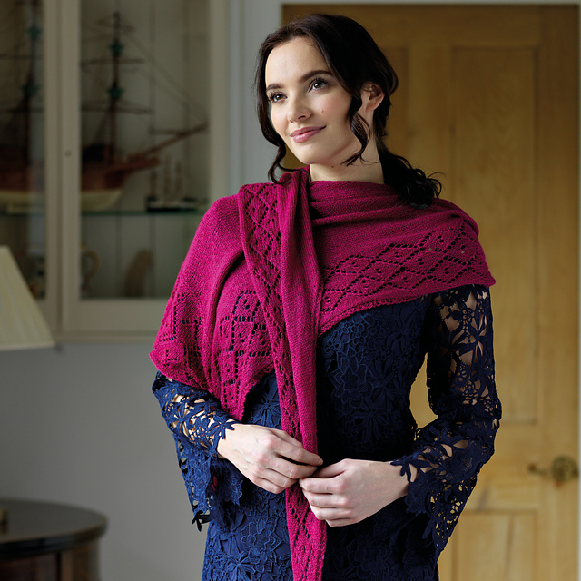ravelry lace shawl