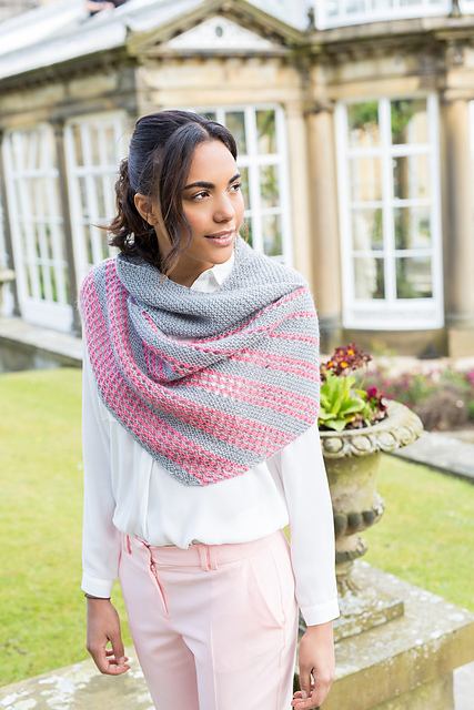 Esme Striped Shawl