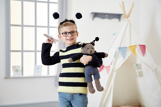 Bee Happy Jumper & Headband