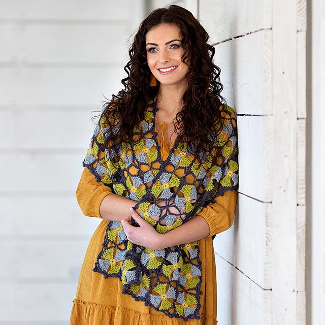 Janis Floral Wrap
