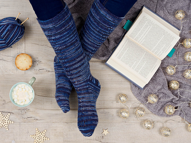 Vixen Knee High and Slouch Socks
