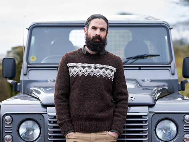 Denton Men's Fair Isle Band Jumper
