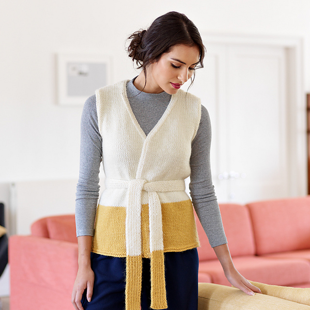 Eunoia Sleeveless Waistcoat & Belt
