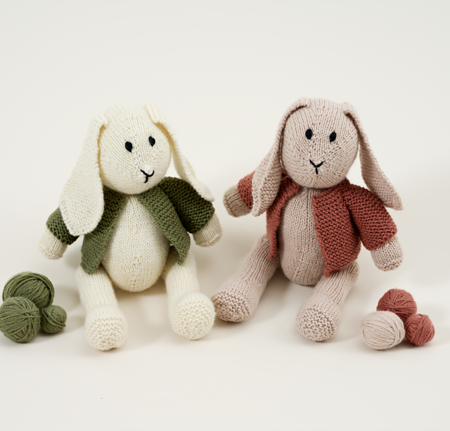 Sarah Walton Rabbit Ravelry: Bo Bunny Knitted Rabbits pattern by Sarah Hatton
