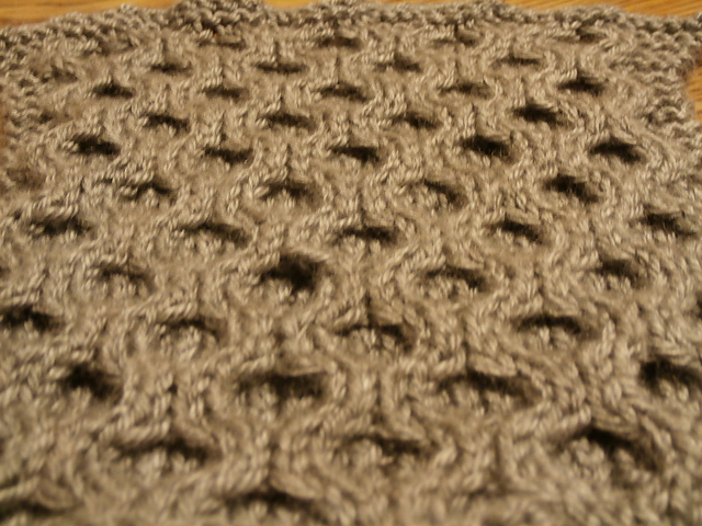 October KAL Honeycomb