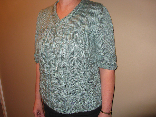 Cindy Short Sleeved Sweater