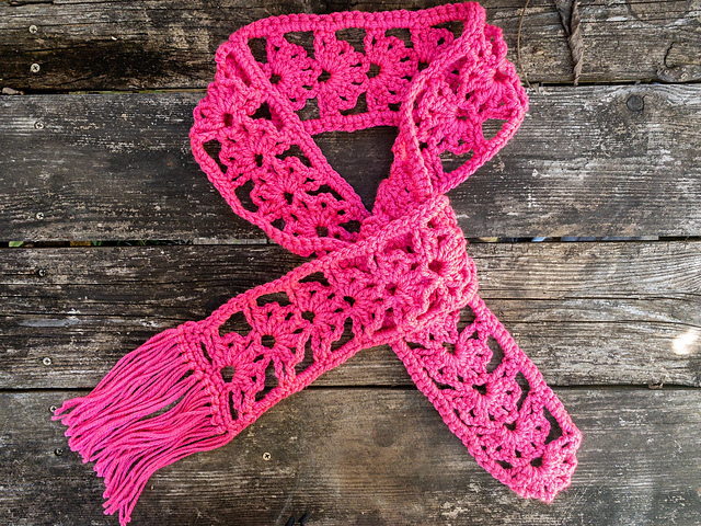 Blooming Lotus Scarf