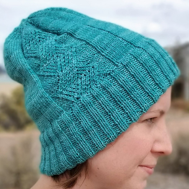 Ravelry Ordered Chaos Beanie pattern by Ashleigh Wempe