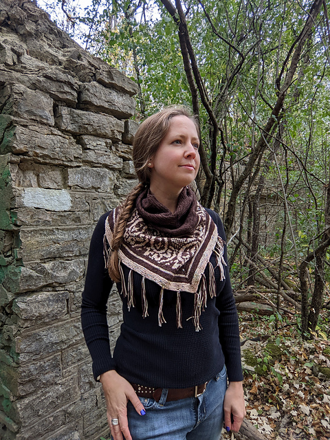 Tucson: Colorwork Bandana Cowl