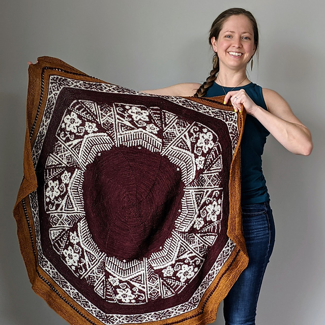 Ravelry Nami Island Shawl pattern by Ashleigh Wempe