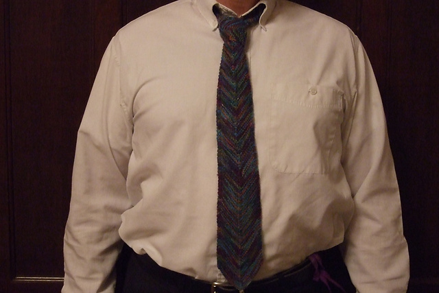 Garter Stitch Tie