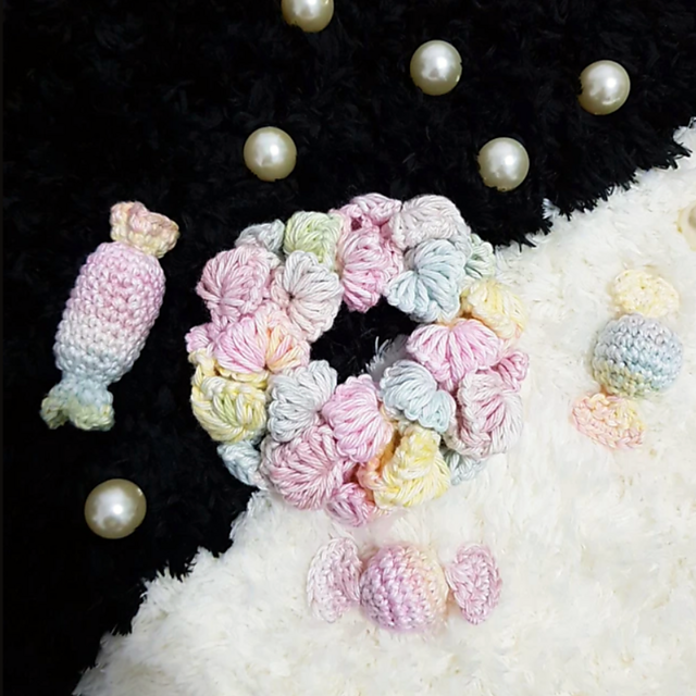Candy Hair Scrunchie