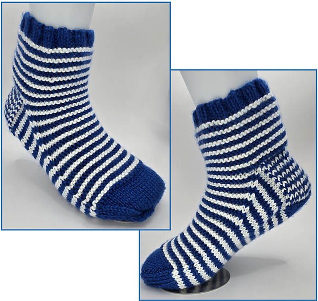 No Math Garter Sock Adult Large
